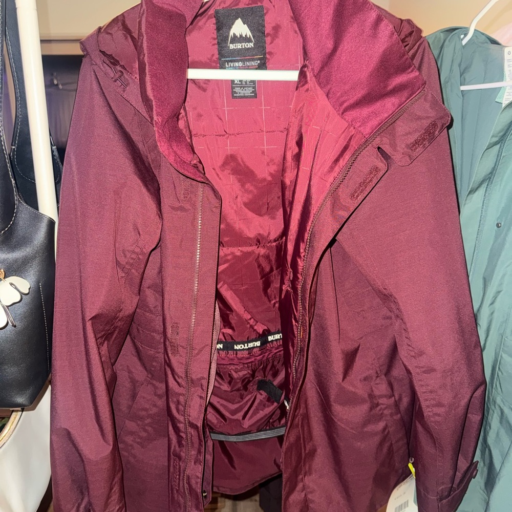 Burton Burgundy Ski Jacket
